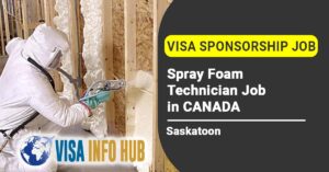 Spray Foam Technician Job in Canada with Visa Sponsorship